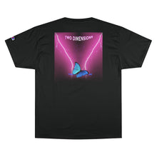 Load image into Gallery viewer, Two Dimensions X Champion T-Shirt