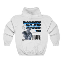 Load image into Gallery viewer, DON'T LET THE LIGHT DECEIVE YOU HOODIE