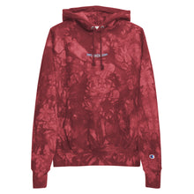 Load image into Gallery viewer, Two Dimensions X Champion Embroidered tie-dye hoodie
