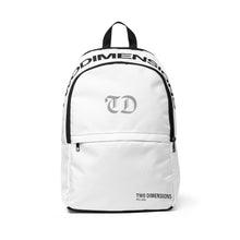 Load image into Gallery viewer, FABRIC TD BACKPACK (WHITE)
