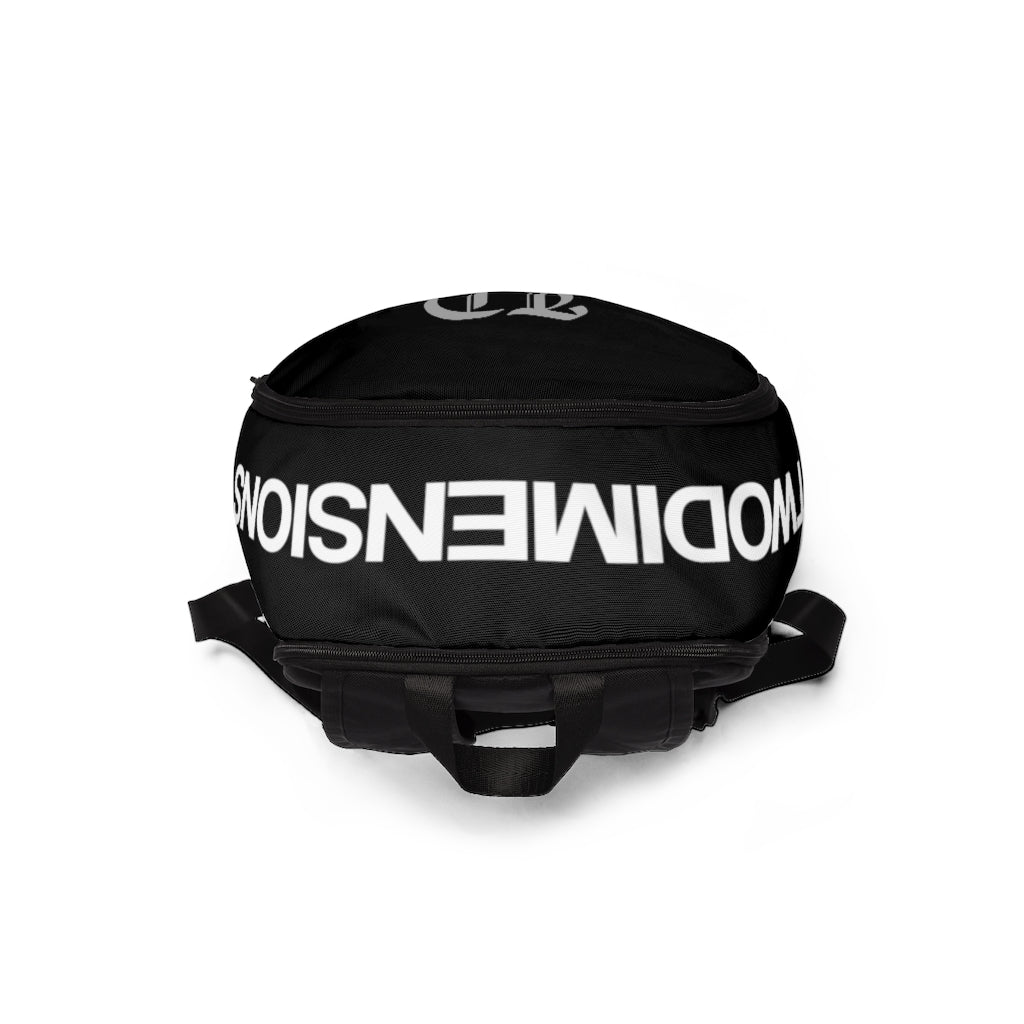 FABRIC TD BACKPACK (BLACK) – TWODIMENSIONS