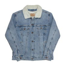 Load image into Gallery viewer, SHERPA DENIM JACKET
